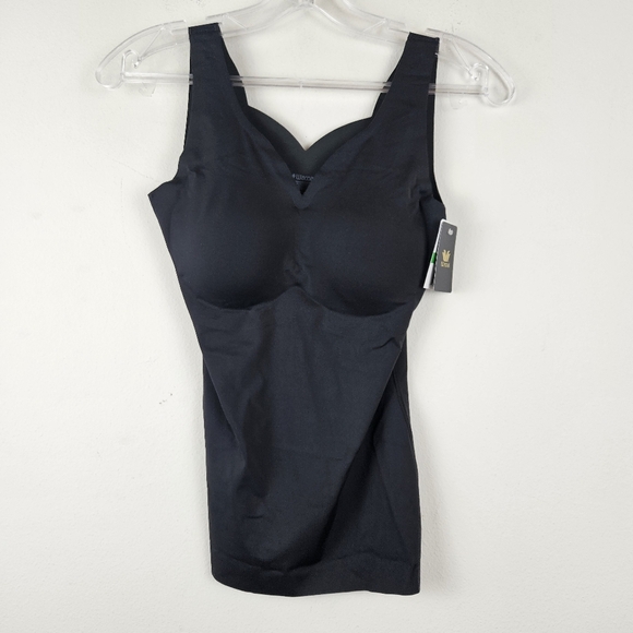 Wacoal Beyond Naked WE121008 Shaper Camisole Black Black Large NWT - Picture 4 of 7